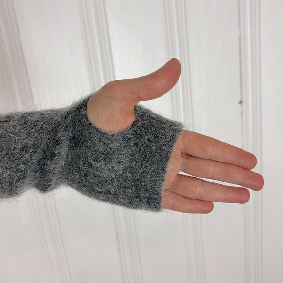 Cozy H&M wool and mohair sweater tunic dress - Picture 6 of 8